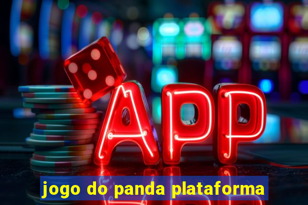 jogo do panda plataforma